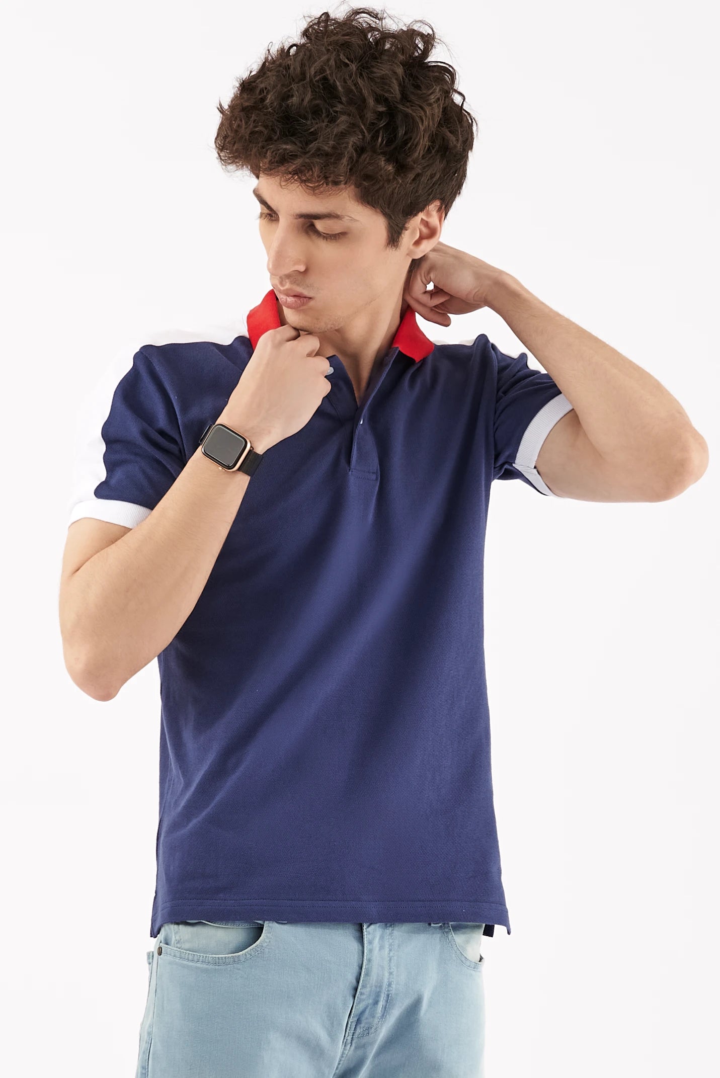 Men's Performance Polo Shirt Navy